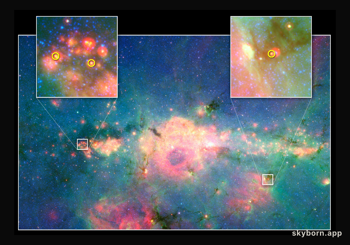 Baby Stars Finally Found in Jumbled Galactic Center
