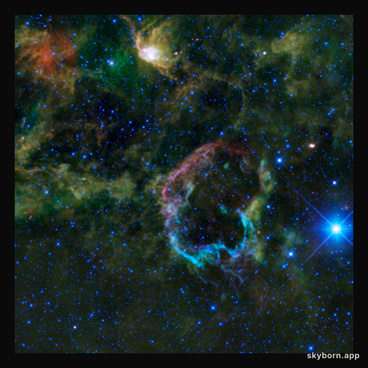 An Explosion of Infrared Color
