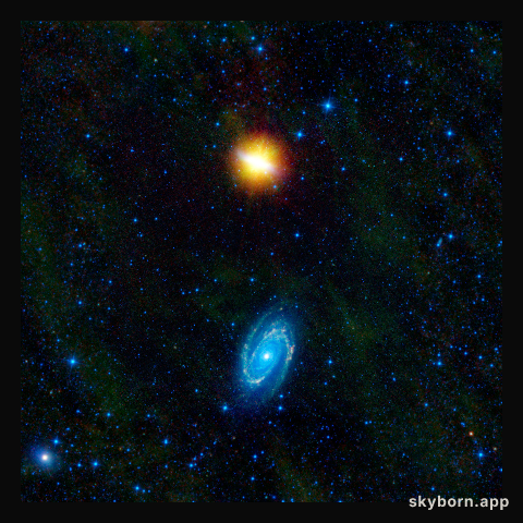 WISE Beholds a Pair of Dancing Galaxies