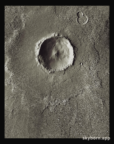 Mars Odyssey All Stars: Bacolor Crater