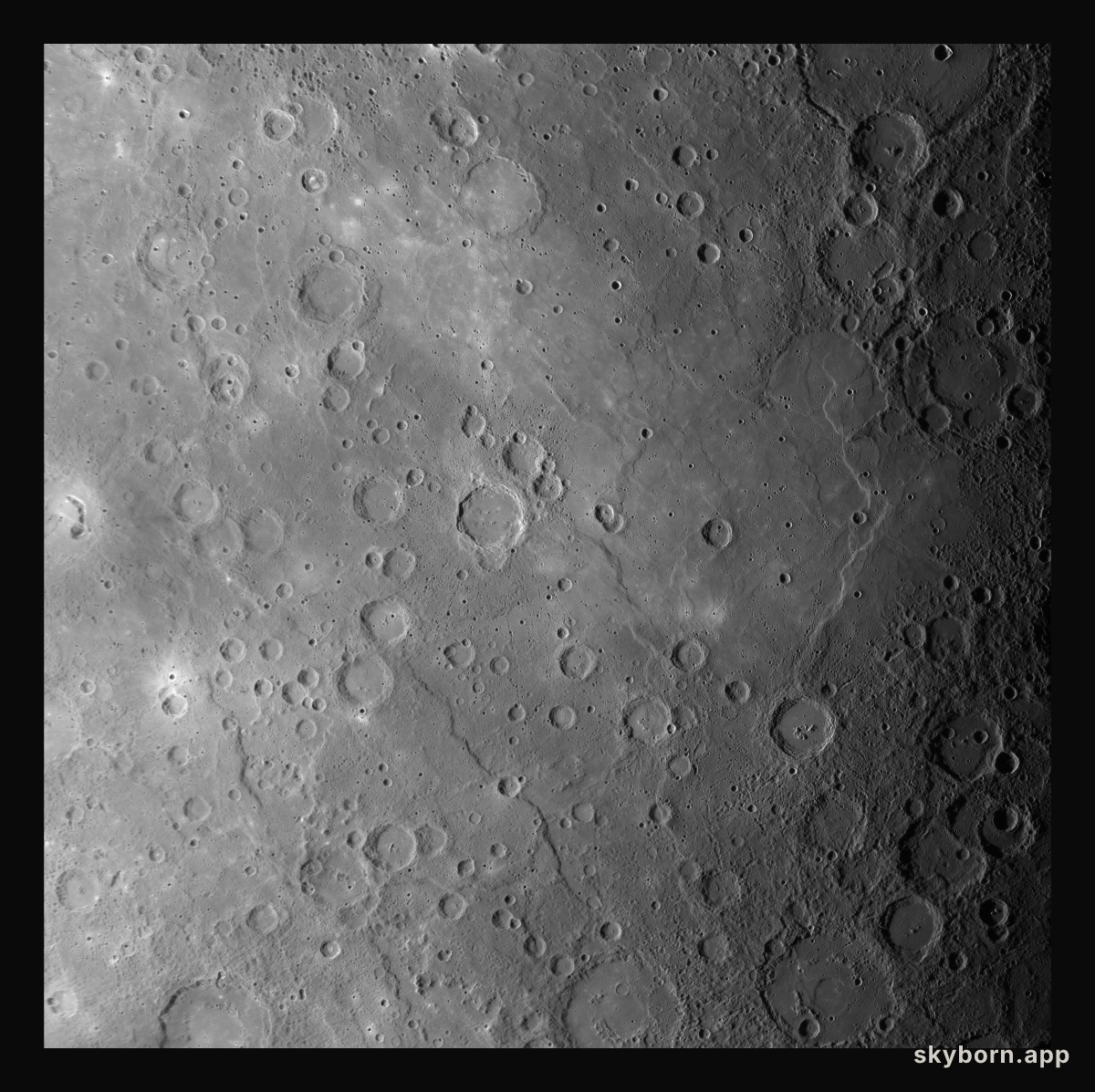 Mercury Vast Expanses of Smooth Plains