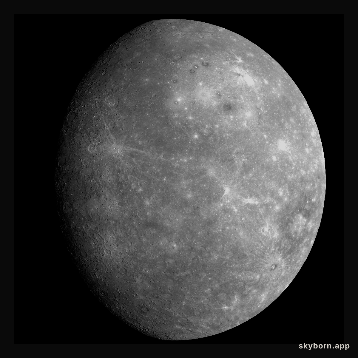 High-Resolution View from Mercury Flyby 1