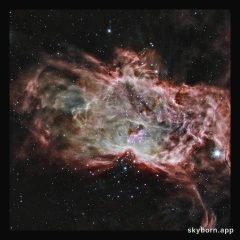 Inside the Flame Nebula
