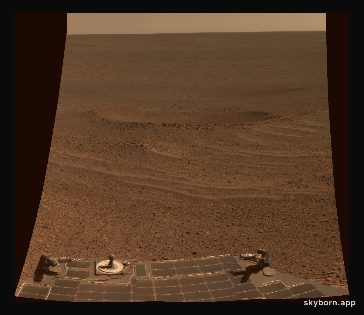 Lunokhod 2 Crater on Mars
