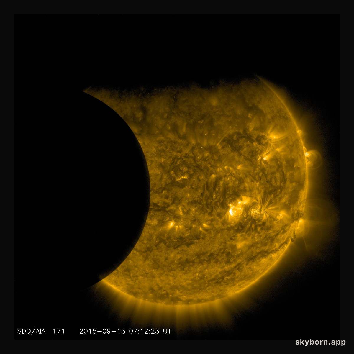 SDO Transit, September 2015