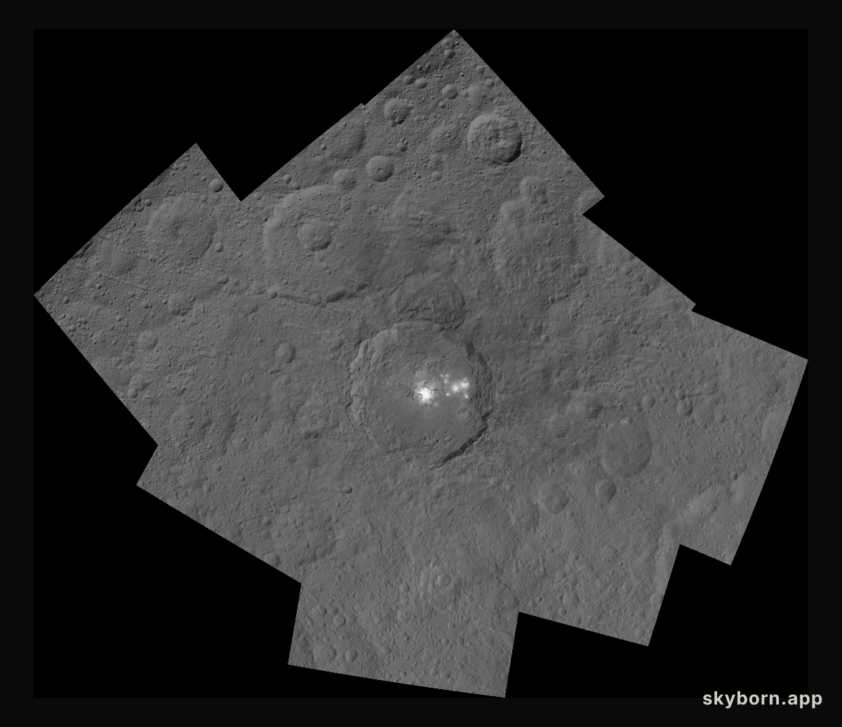 Occator and Surrounding Terrain