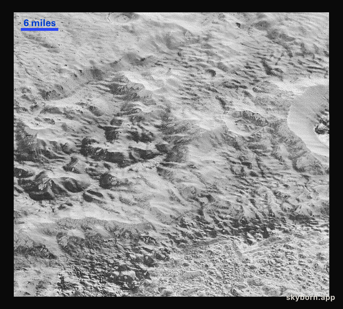 Pluto Badlands