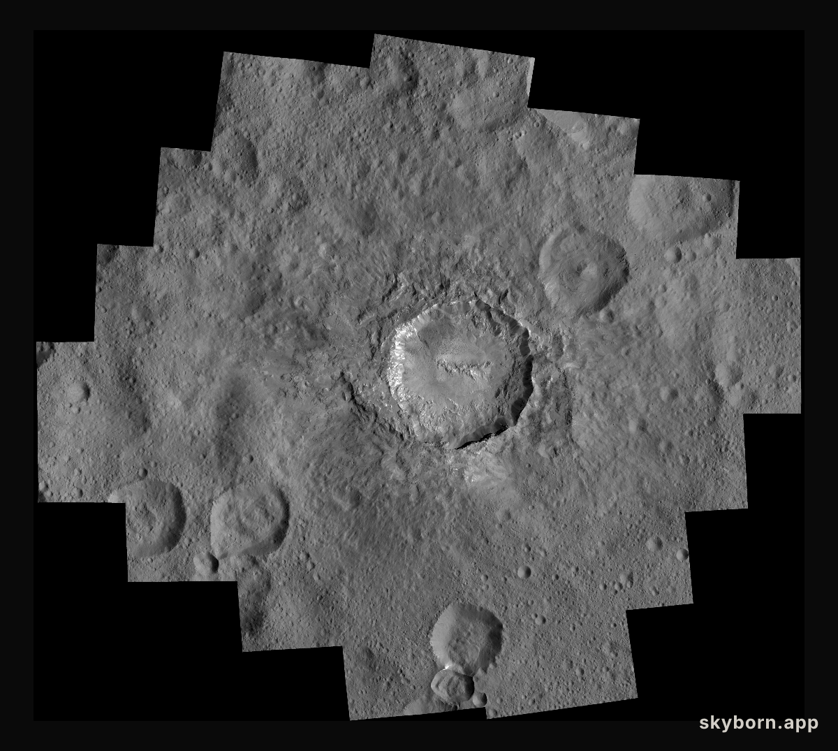 Haulani Crater at LAMO
