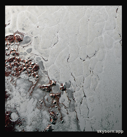 Pluto Heart: Like a Cosmic Lava Lamp