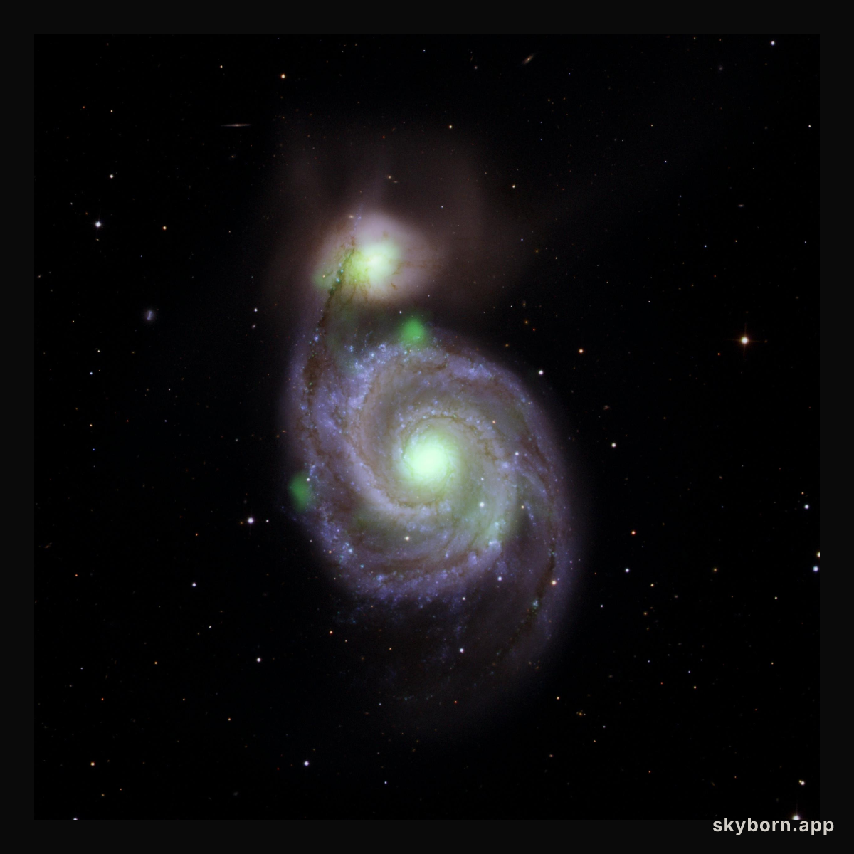 A Hard X-ray Look at M51
