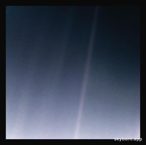 Pale Blue Dot Revisited