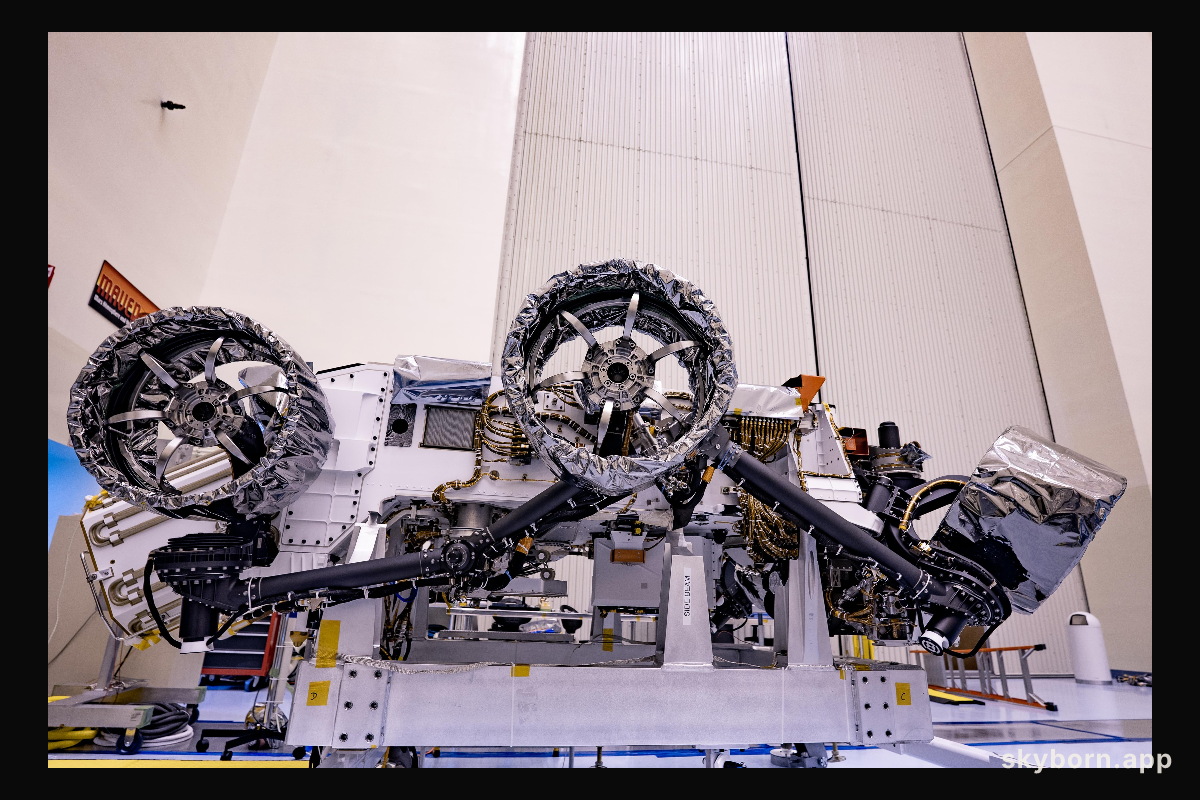 Wheels Up for Perseverance Rover