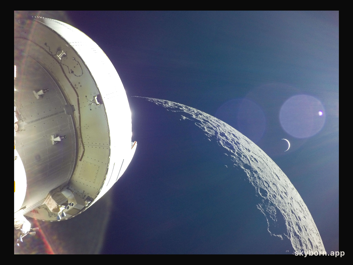 Flight Day 20: Orion Captures Earth After Lunar Flyby
