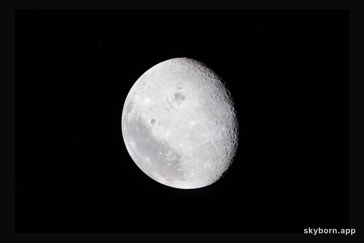 Overexposed Moon for Analysis