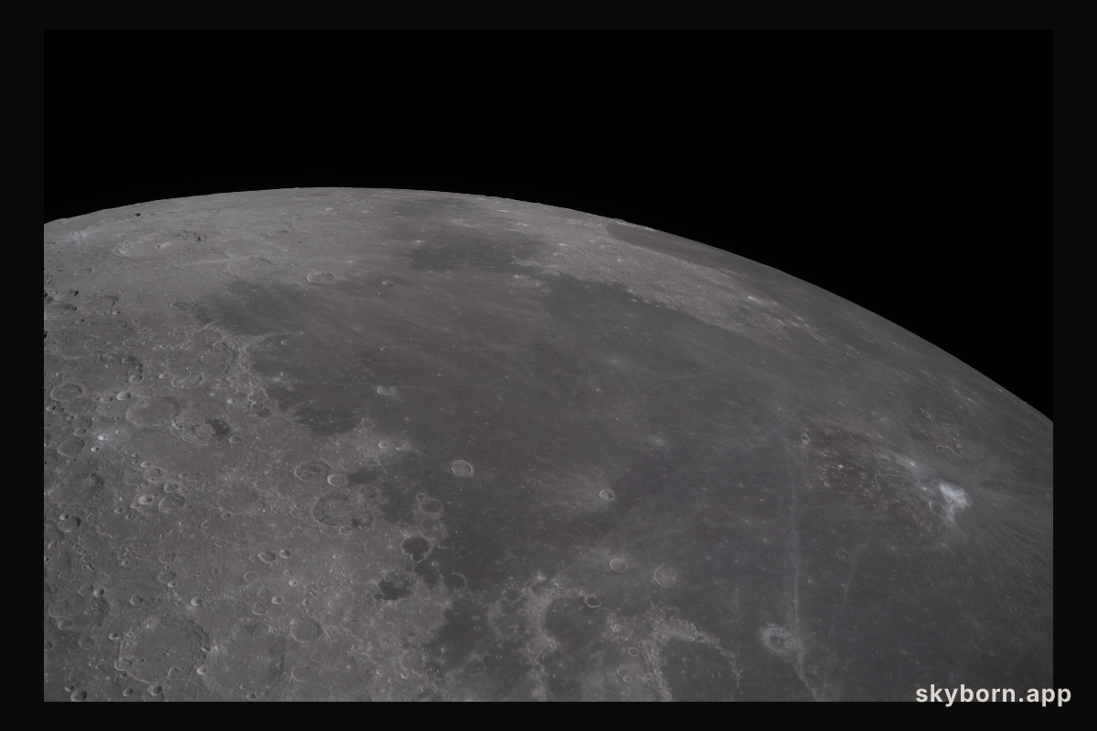 Volcanic Terrain Across the Moon -- art002e012228