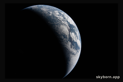 Earth Between Light and Shadow -- art002e023314