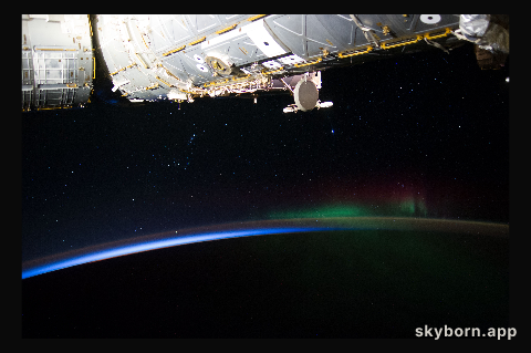 Orion rising and Auroras
