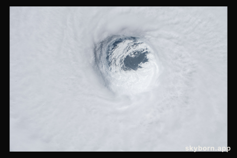 Hurricane Michael was captured from the International Space Station on Oct