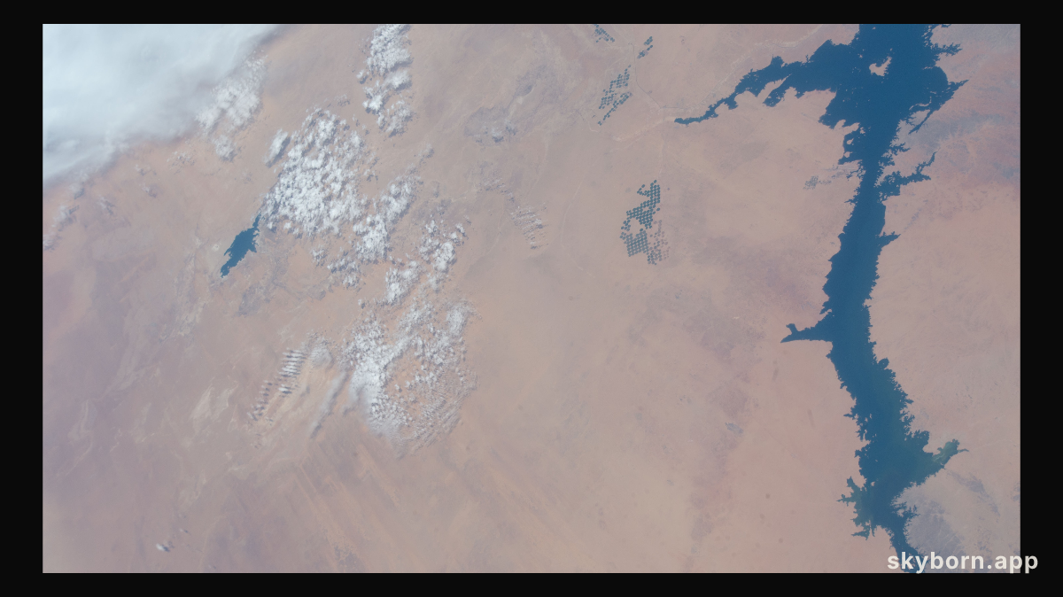 Lake Nasser in Egypt
