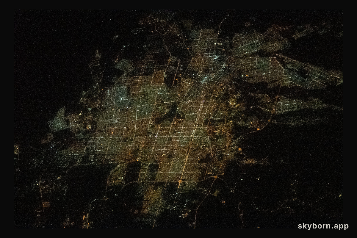 Riyadh, the desert city and capital of Saudi Arabia, with a population of 7.6 million, is pictured