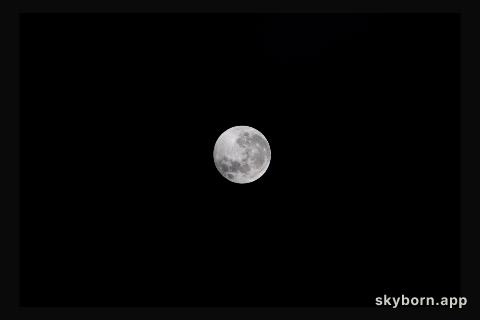 The full Moon is pictured before a lunar eclipse from the International Space Station during a southwest to northeast