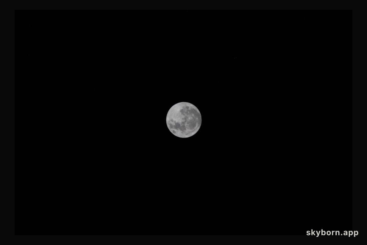 The First Full Moon of August