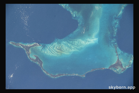 Eleuthera, an island state that is part of the Bahamas archipelago