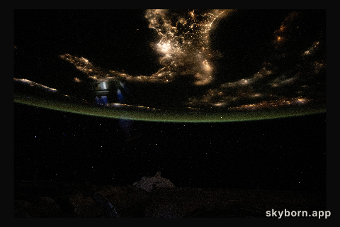 The boot of Italy well-defined by the nation's city lights