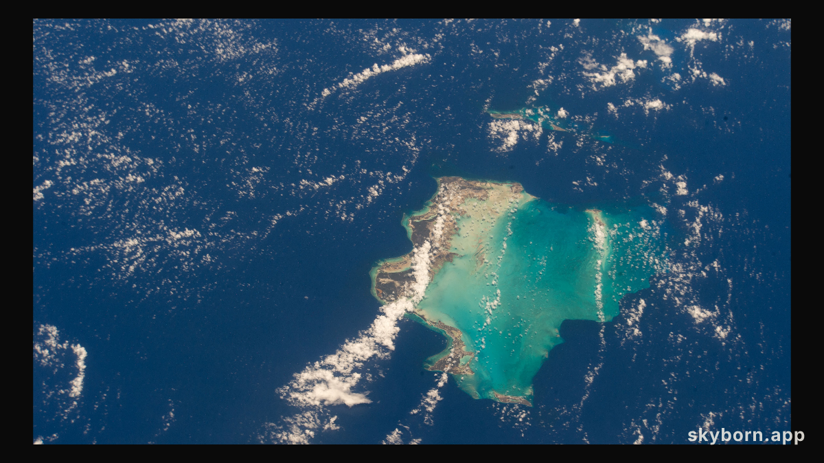 The Turks and Caicos Islands in the Atlantic Ocean