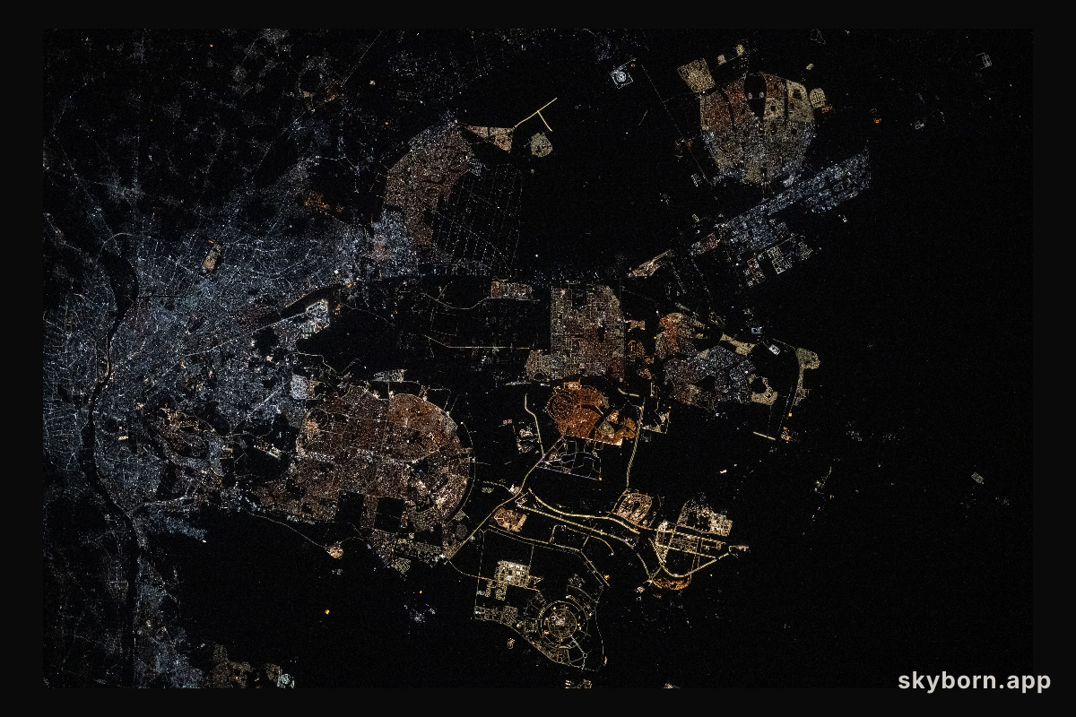 Egypt's metropolitan area of Cairo, New Cairo City, and Giza