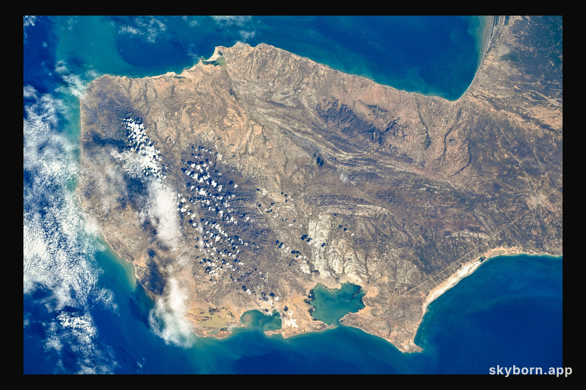 Colombia's La Guajira Peninsula on the Caribbean Sea