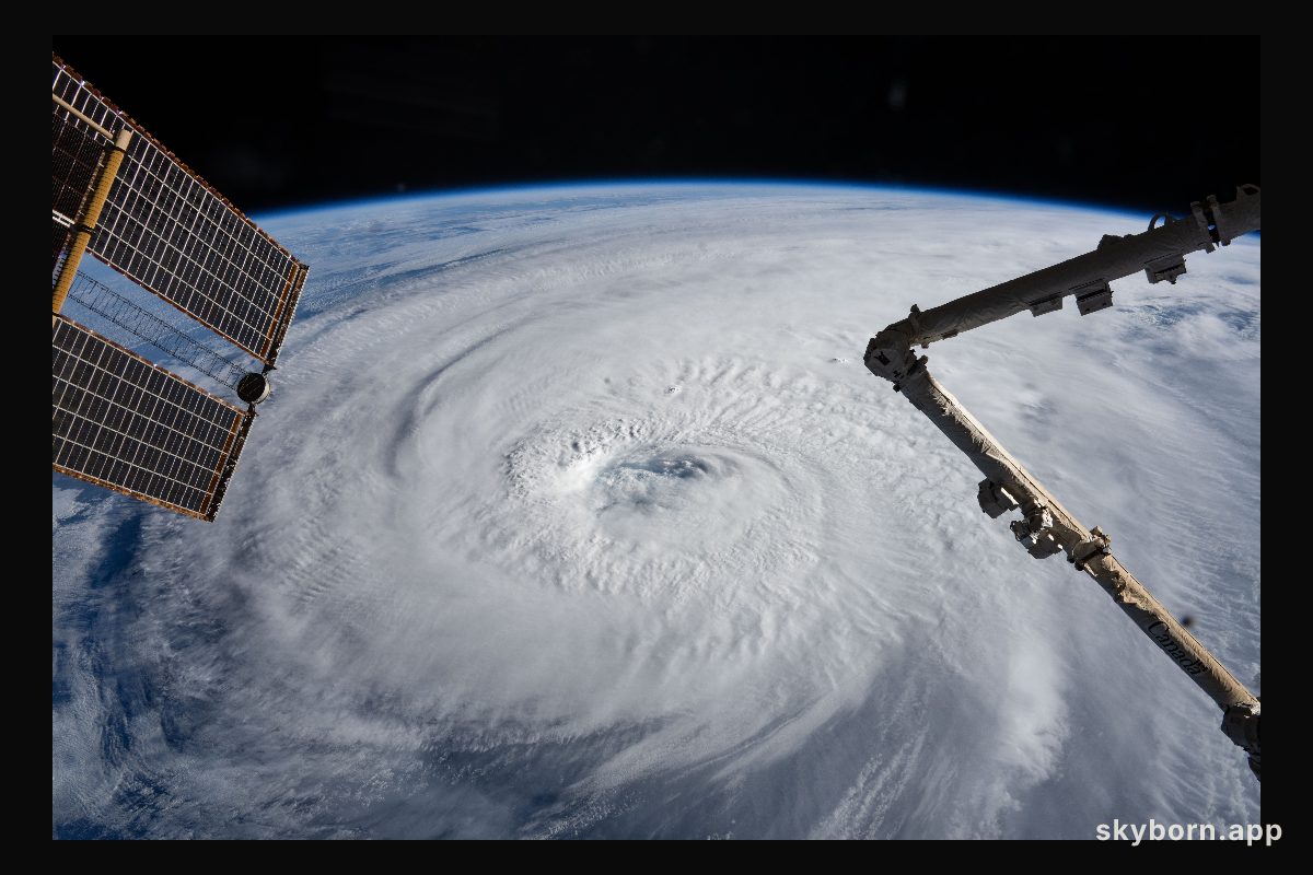 Category 4 Typhoon Halong is pictured south of Japan