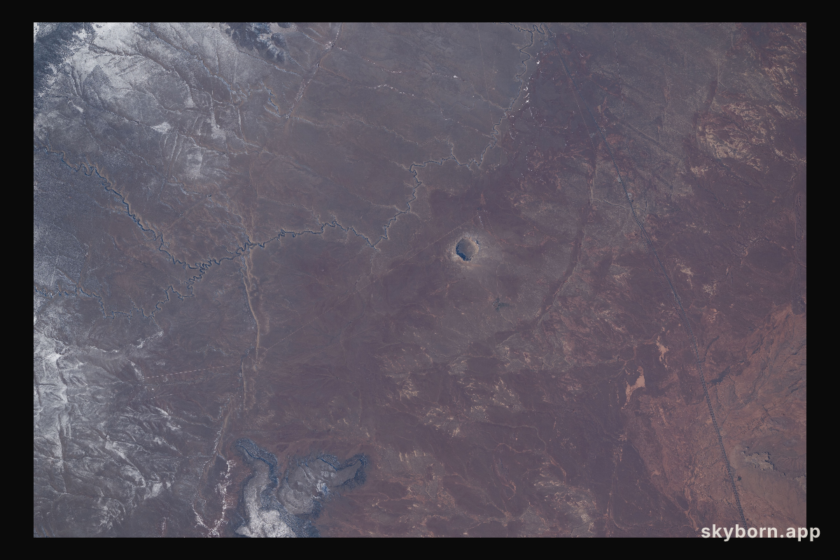 Meteor Crater in Arizona