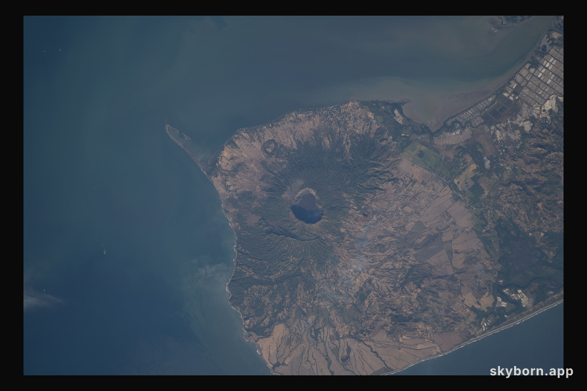 Cosigüina Volcano in northwestern Nicaragua