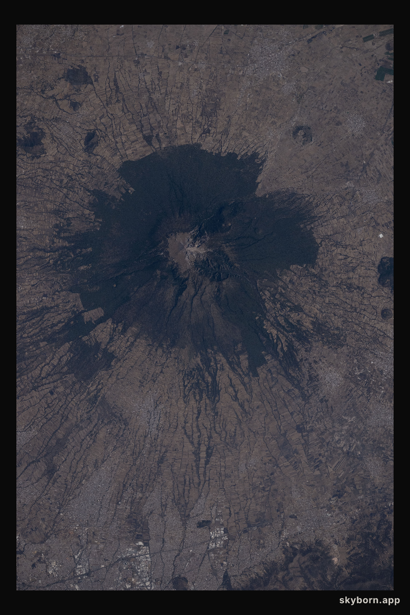 La Malinche Volcano, east of Mexico City