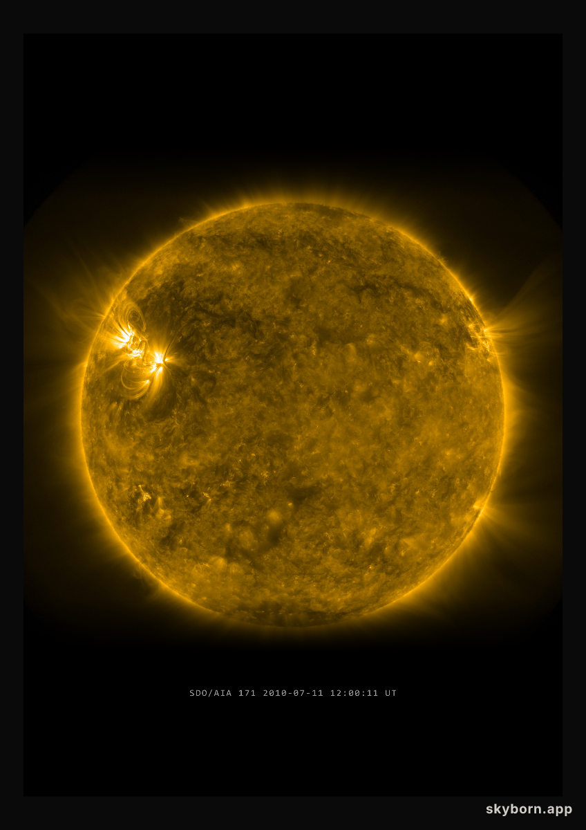 The Sun on 11 July 2010