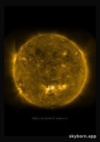 The Sun on 25 July 2010