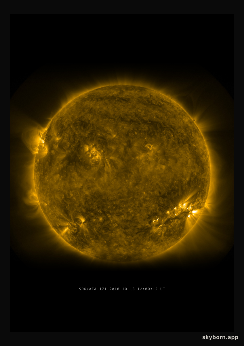 The Sun on 18 October 2010