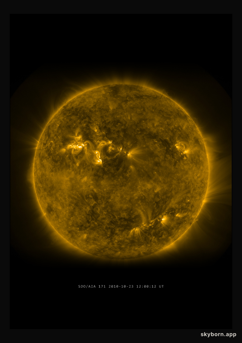 The Sun on 23 October 2010