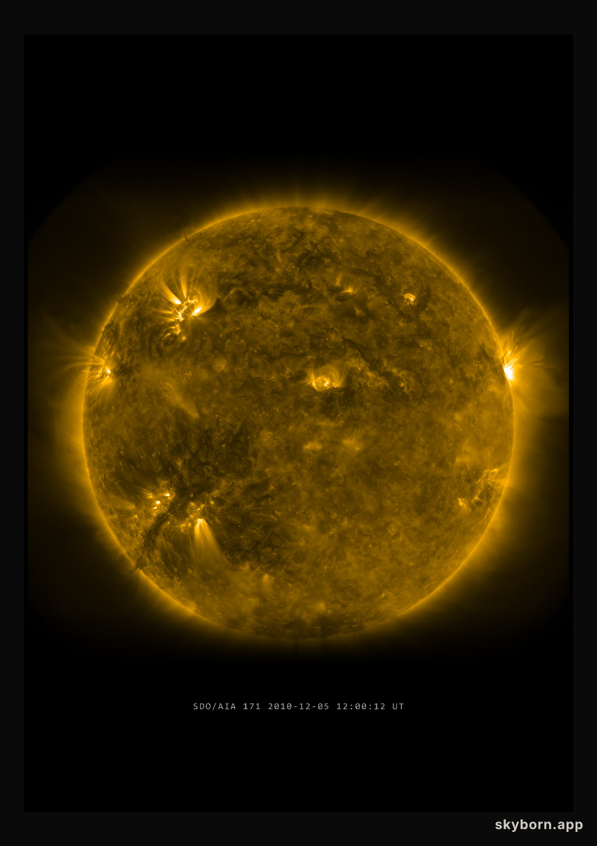 The Sun on 5 December 2010