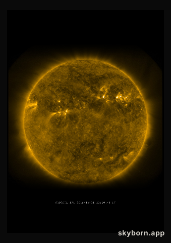 The Sun on 21 December 2010