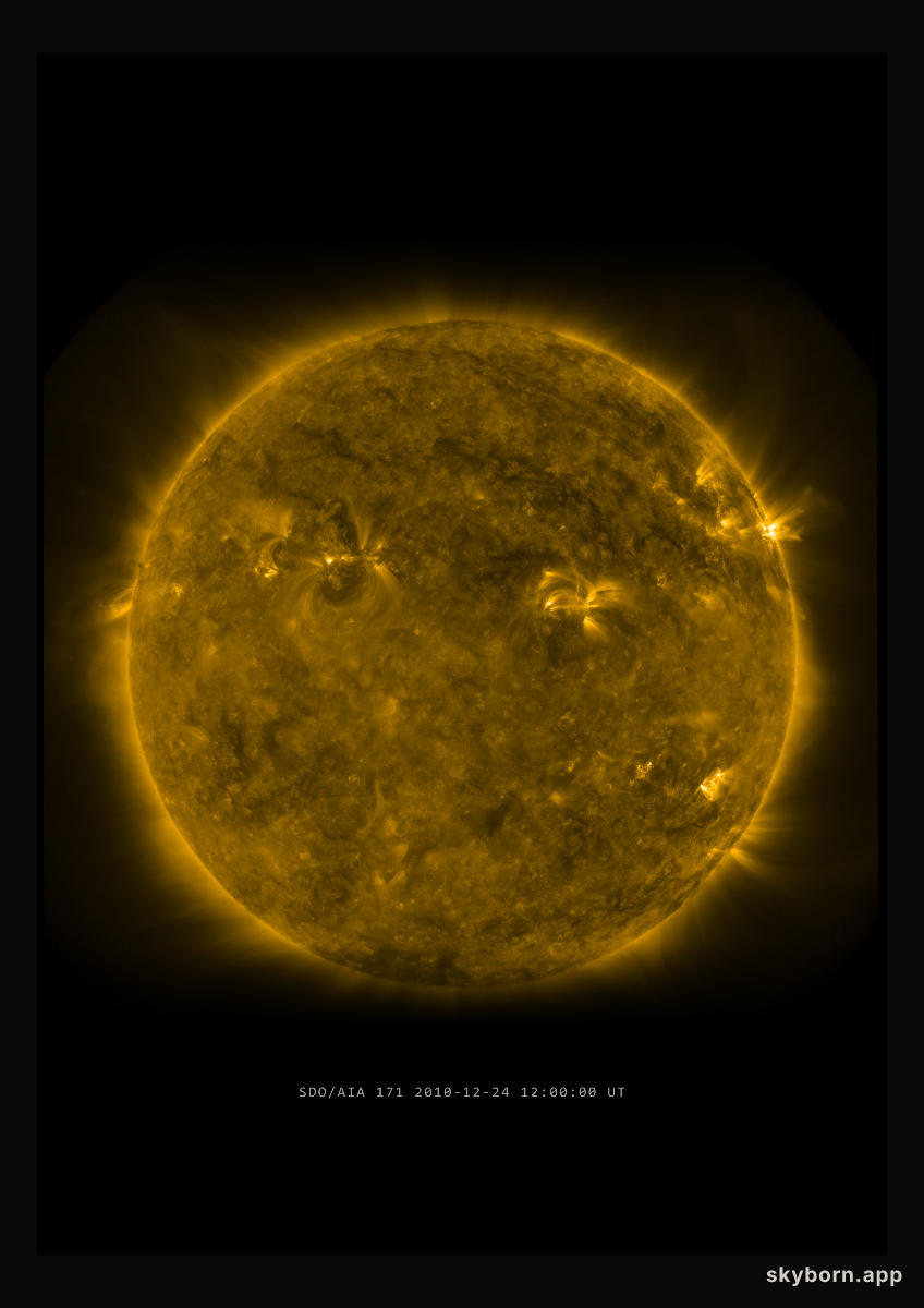 The Sun on 24 December 2010