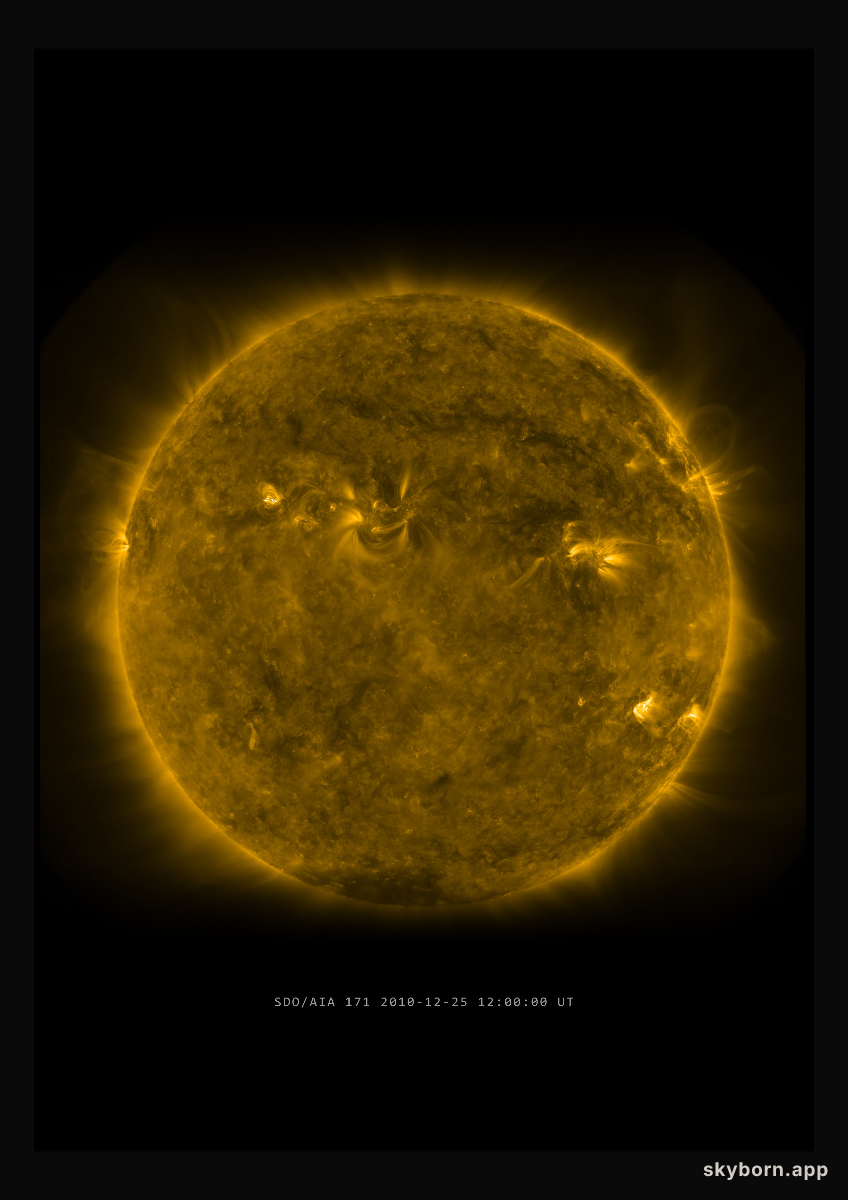 The Sun on 25 December 2010
