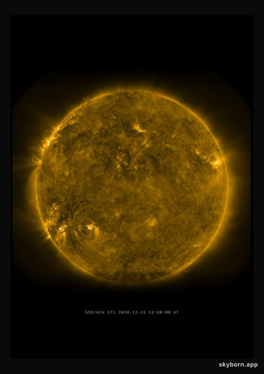 The Sun on 31 December 2010