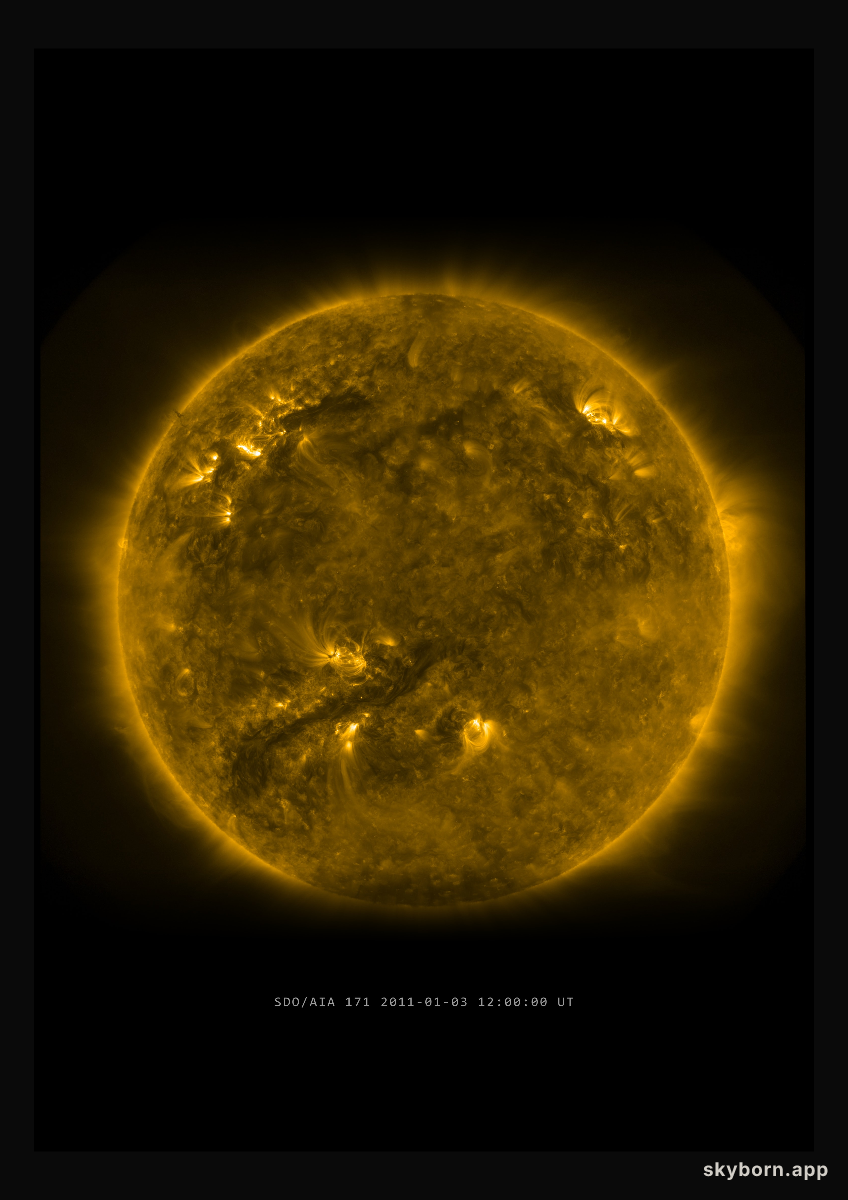 The Sun on 3 January 2011