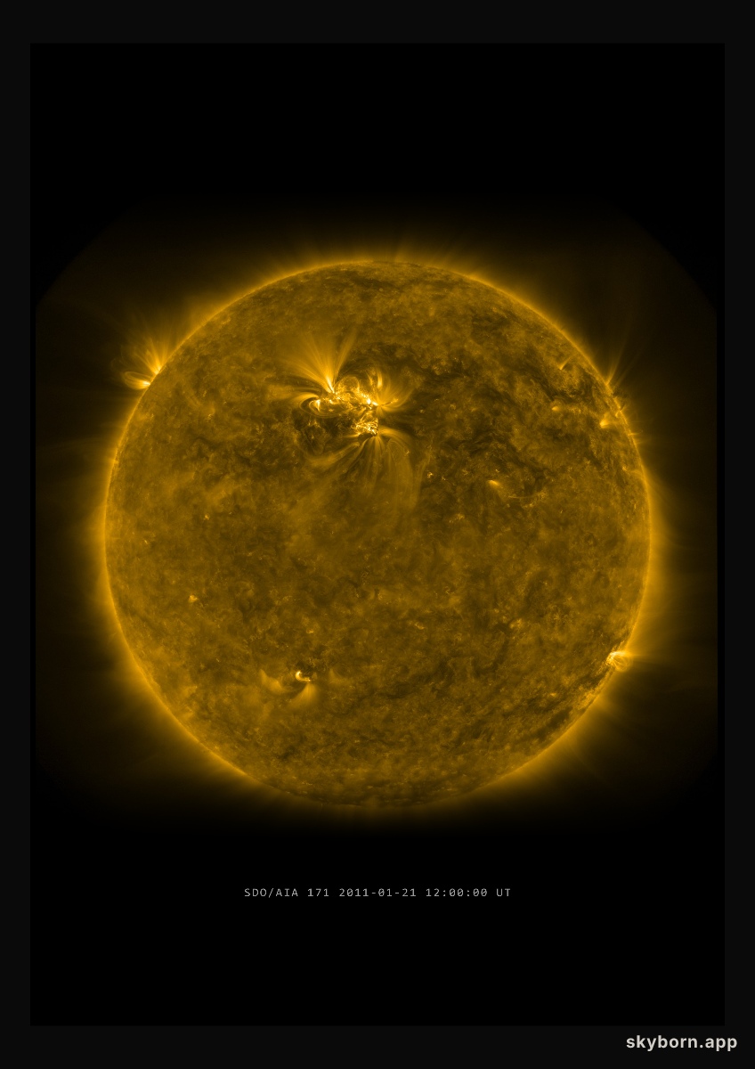 The Sun on 21 January 2011