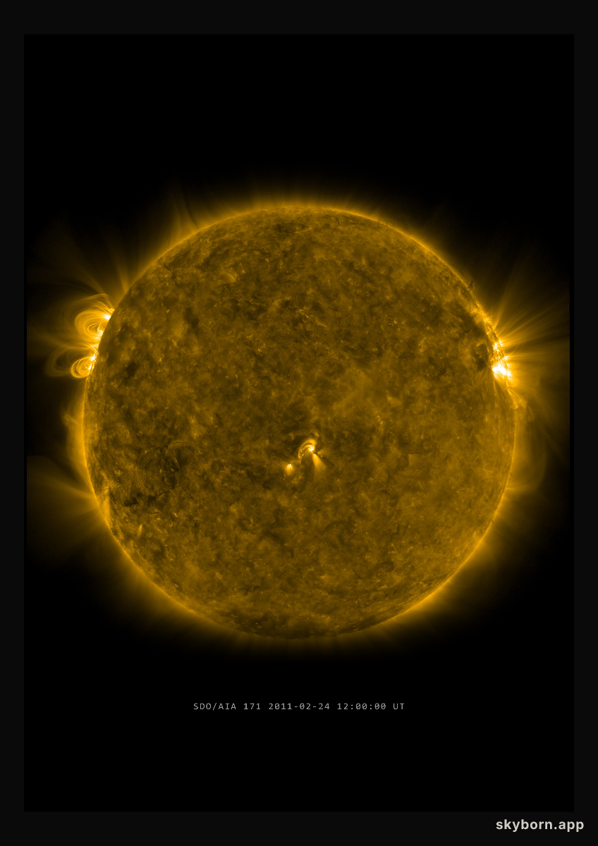 The Sun on 24 February 2011