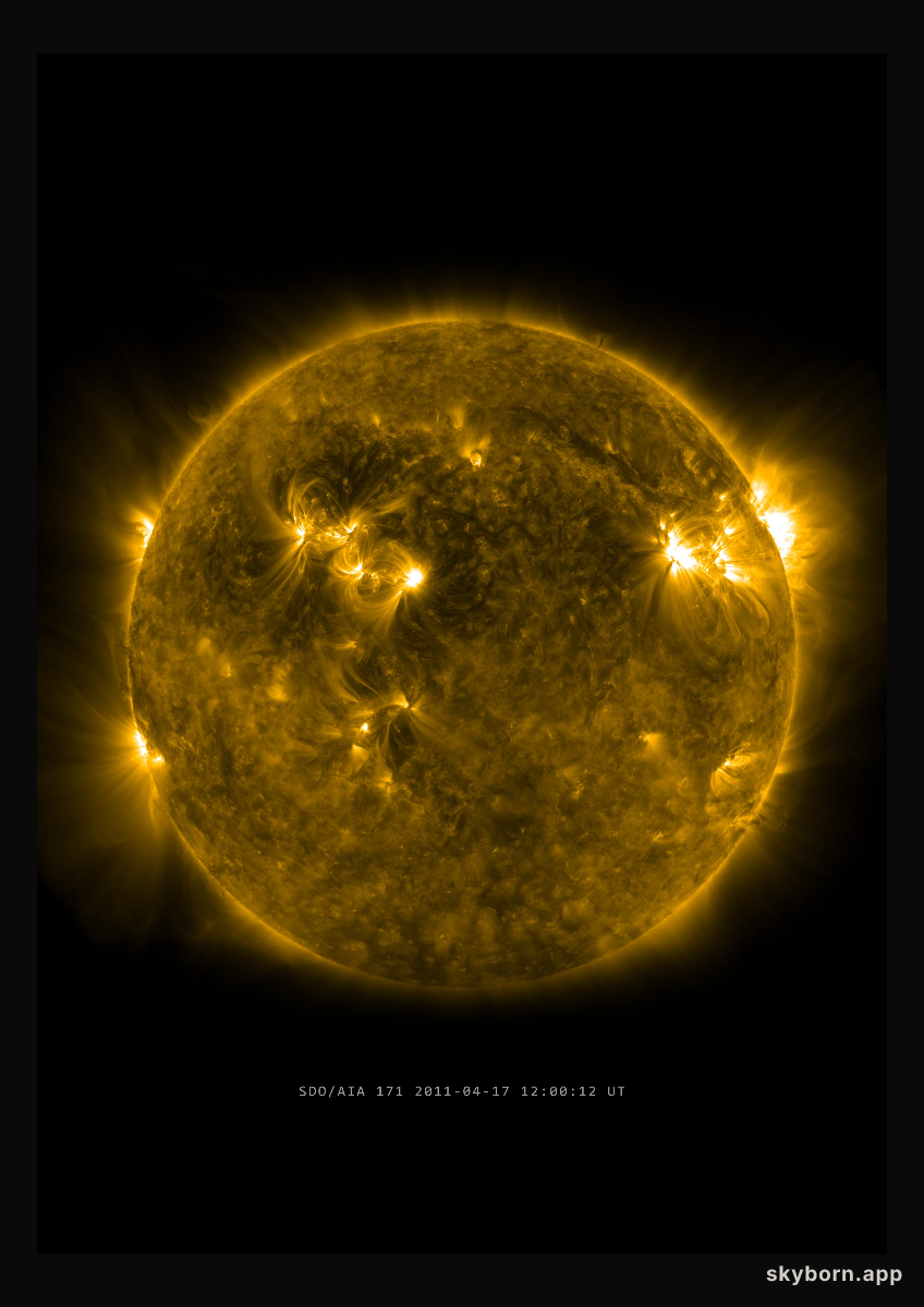 The Sun on 17 April 2011