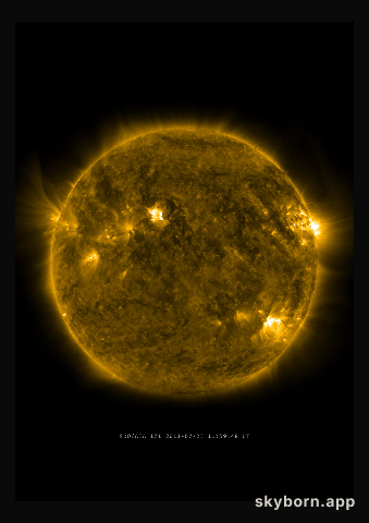 The Sun on 23 July 2011