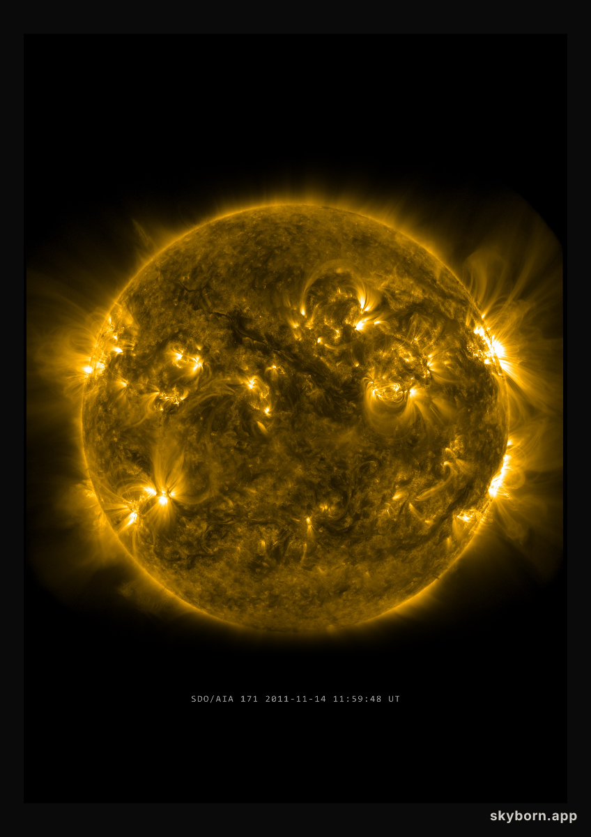 The Sun on 14 November 2011